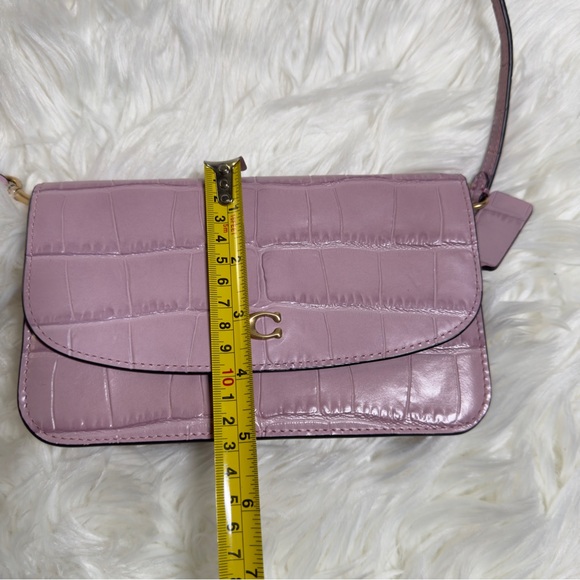 Coach Embossed Croc Hayden Crossbody - Picture 8 of 9